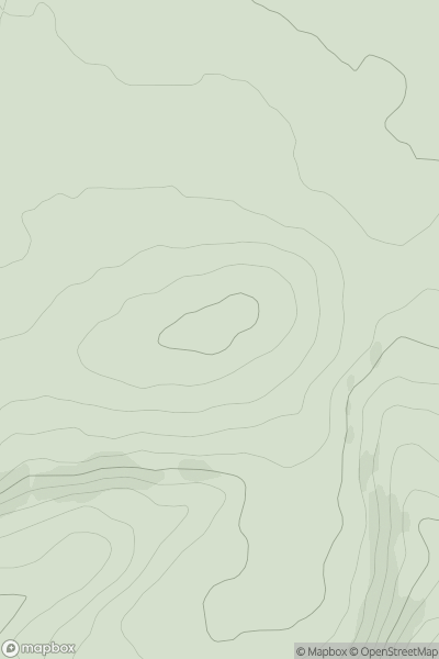 Thumbnail image for Pen Hill [South Central England] showing contour plot for surrounding peak